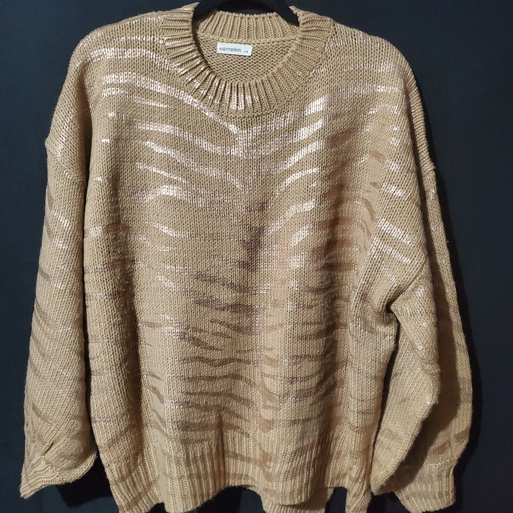 Cozy Beige Crewneck Sweater